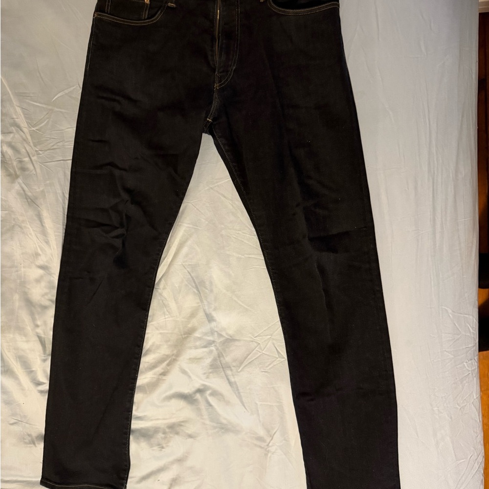 Polo by Ralph Lauren Men's Black Straight Jeans